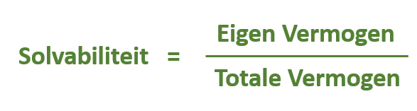 financien financiele ratios solvabiliteit1 formule