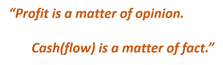 financien kasstroom profit opinion cash fact1